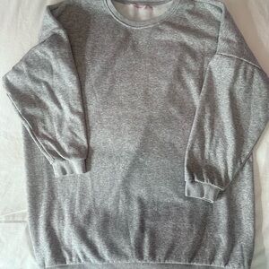 LA VIE EN ROSE GREY SWEATER-DRESS  PYJAMAS